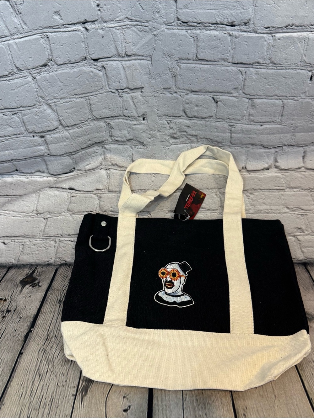 Spirit Halloween Terrifier Art the Clown Tote Bag